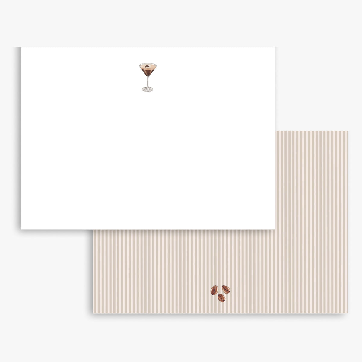 Espresso Martini Note Card Set