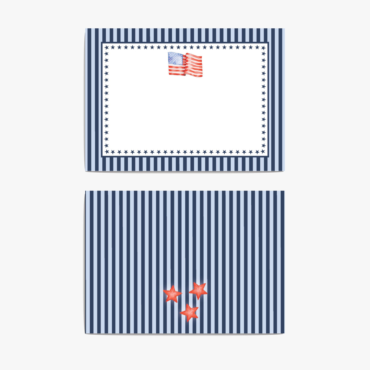 American Flag Notelets