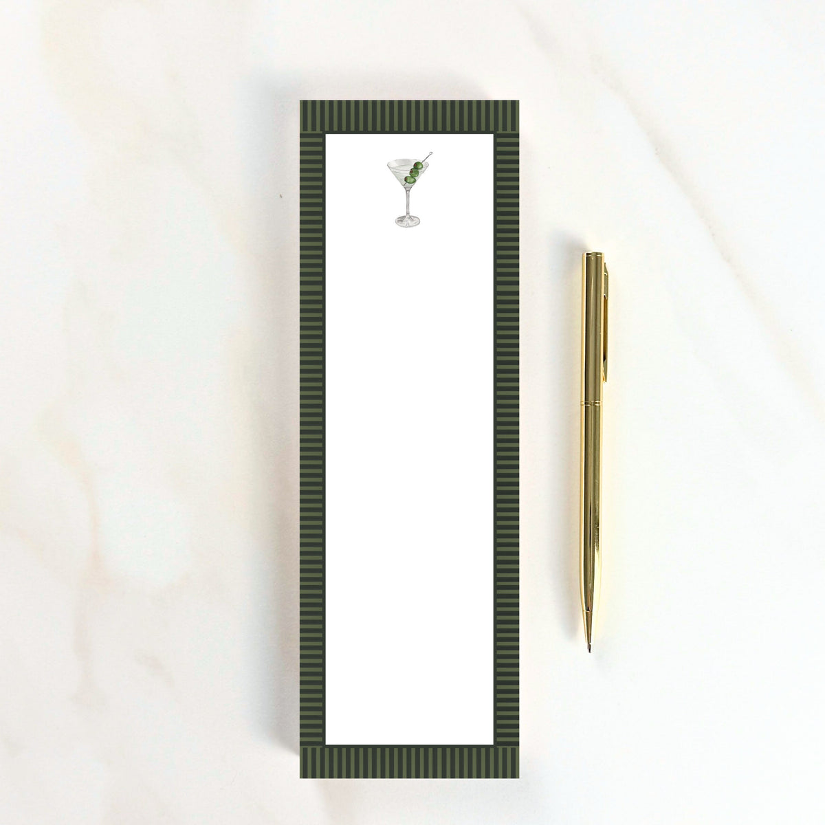 Martini Skinny Notepad