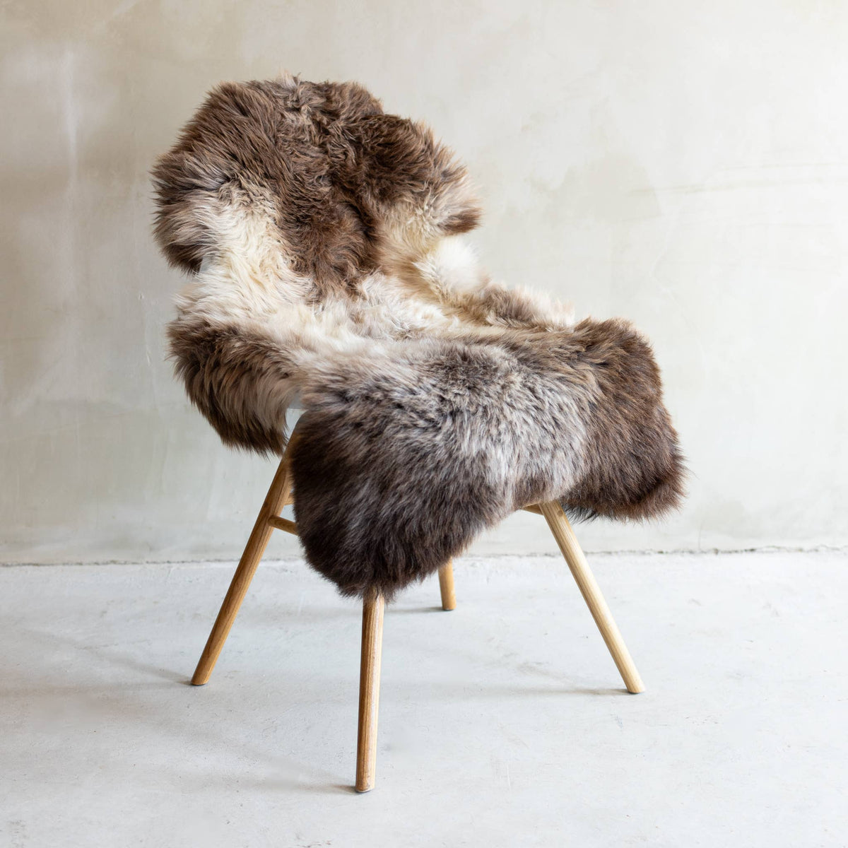 Van Buren Texel Sheep Skin - Blue Grey