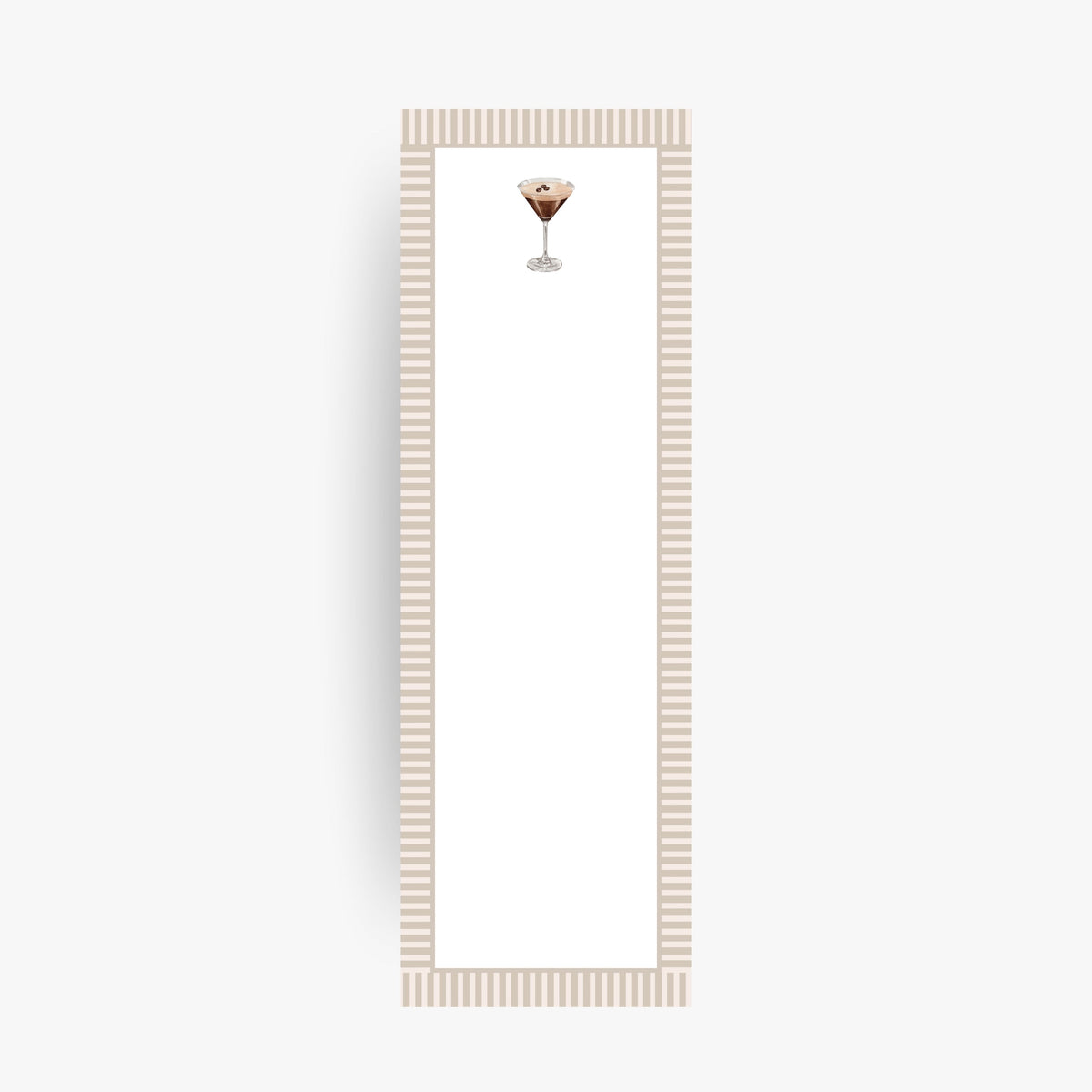 Espresso Martini Skinny Notepad