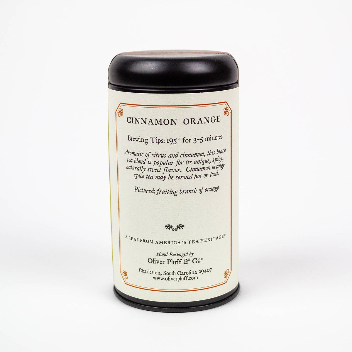 Cinnamon Orange Spice - 20 Teabags in Signature Tea Tin 1.6 oz