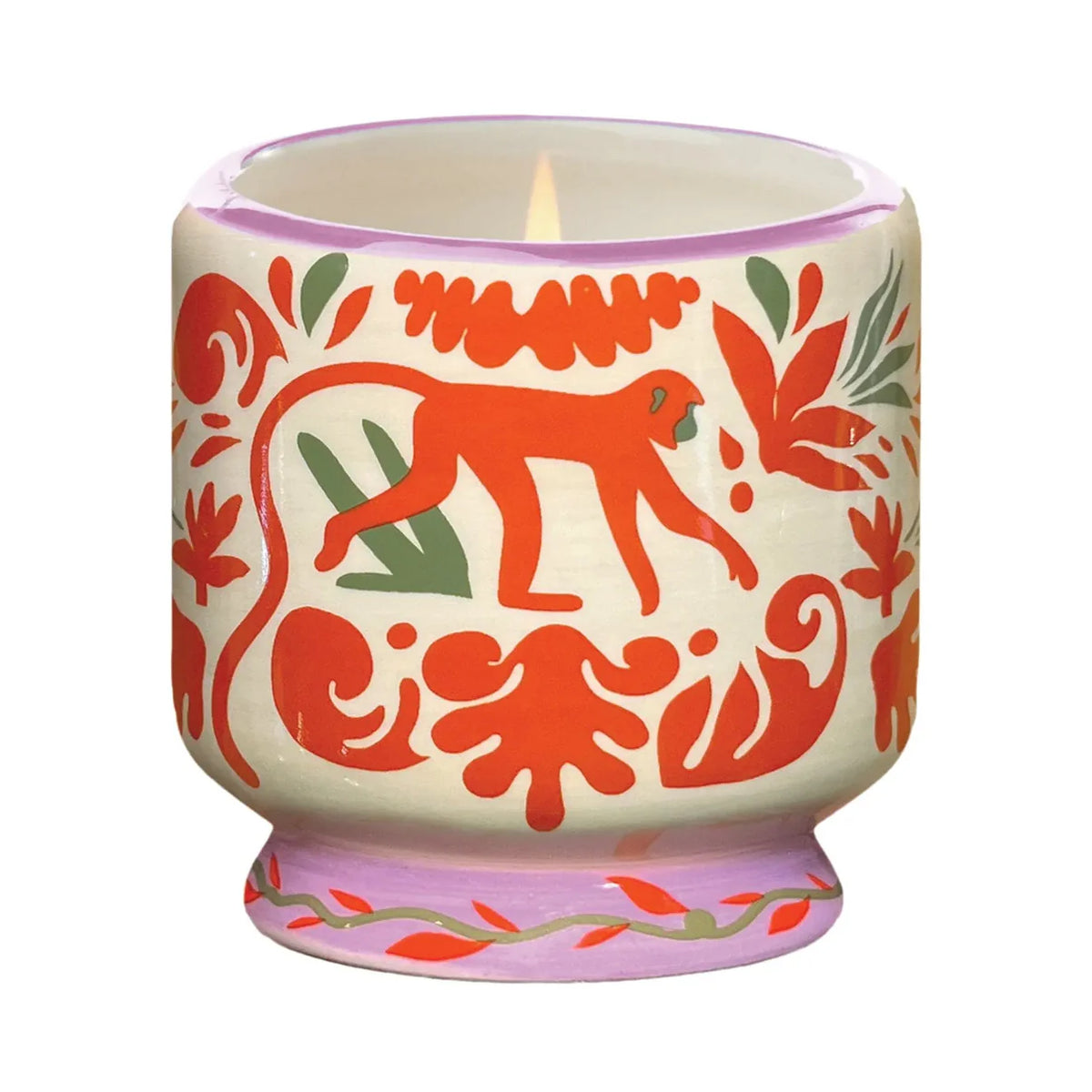 Paddywax Monkey Coconut & Amber - 8 oz Candle
