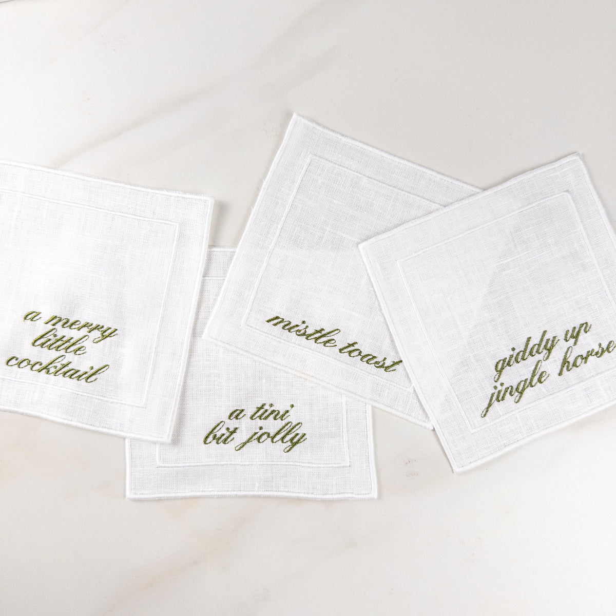 Christmas Sayings Cocktail Napkins