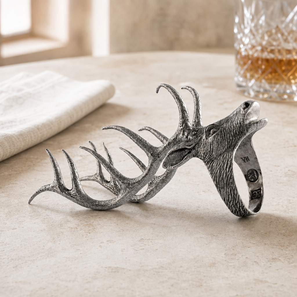 Elk Head Napkin Ring