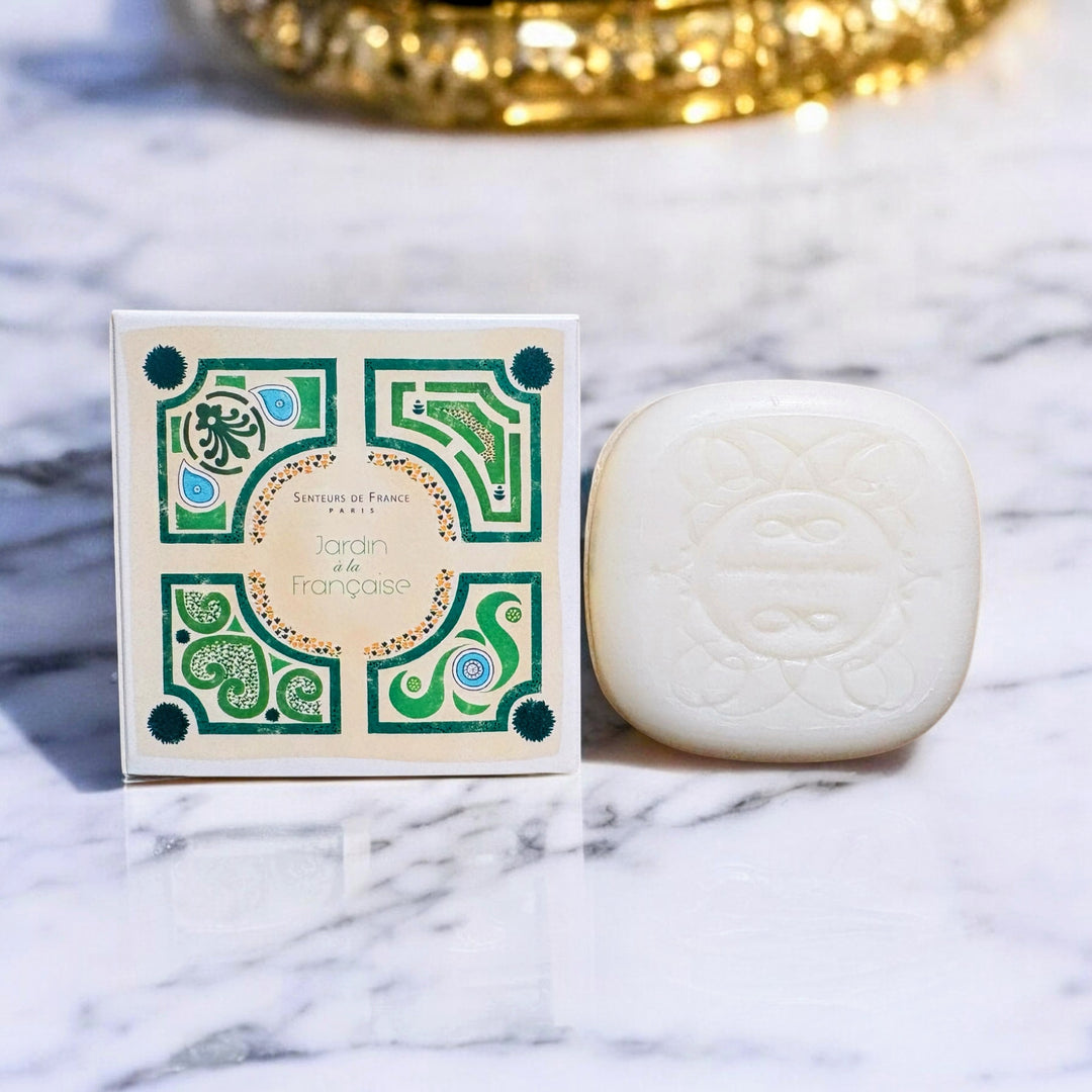 Savon Jardin Français – Fresh Herb Perfumed Soap, 100g