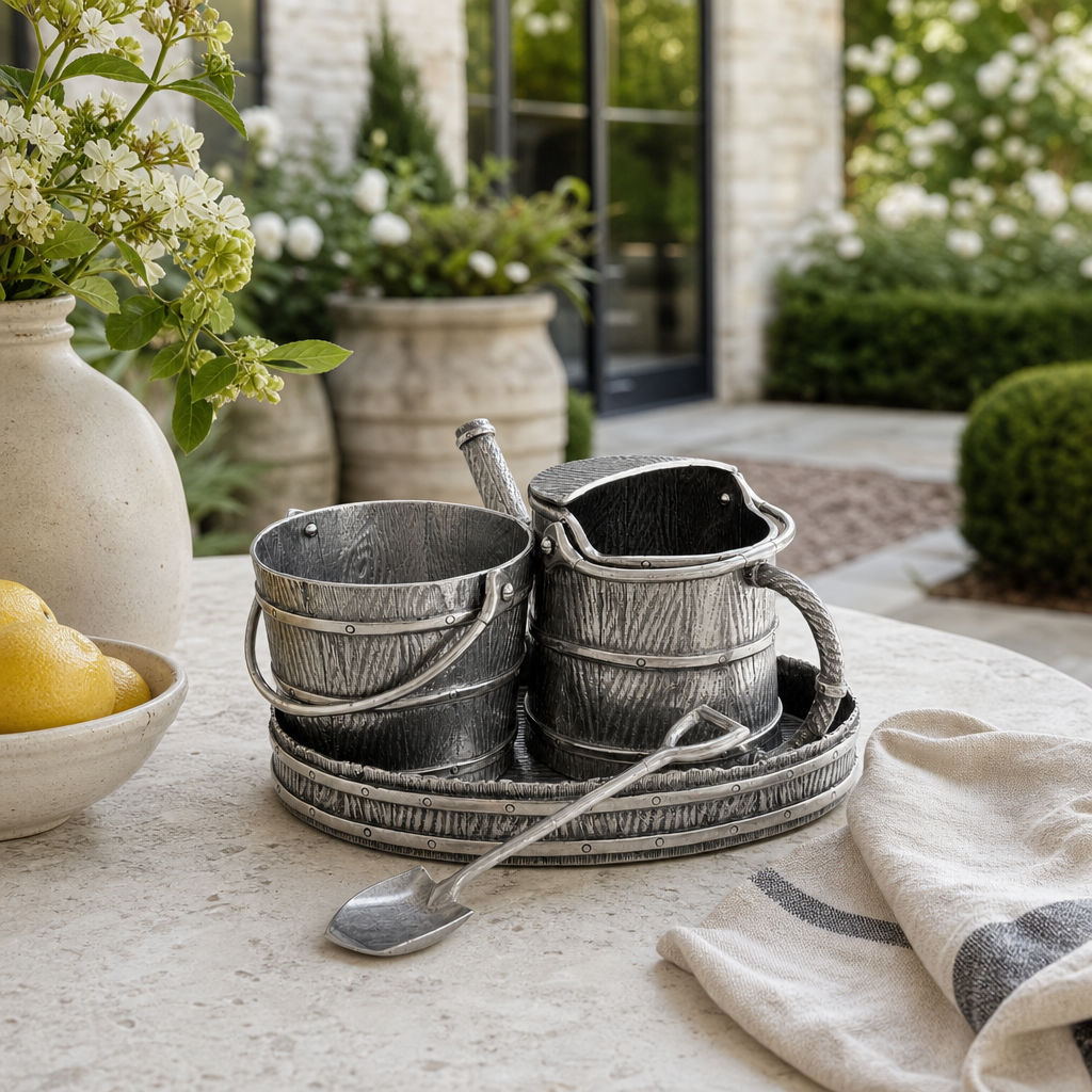 Watering Can Creamer Set