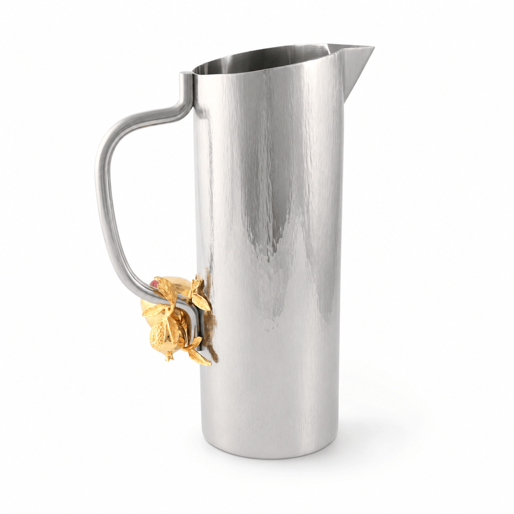Gold Pomegranate Stainless Steel Pitcher