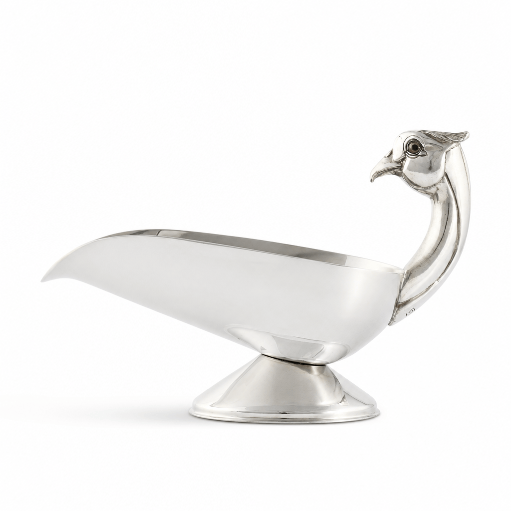 Pheasant Handle Stainless Steel Gravy / Sauce Server
