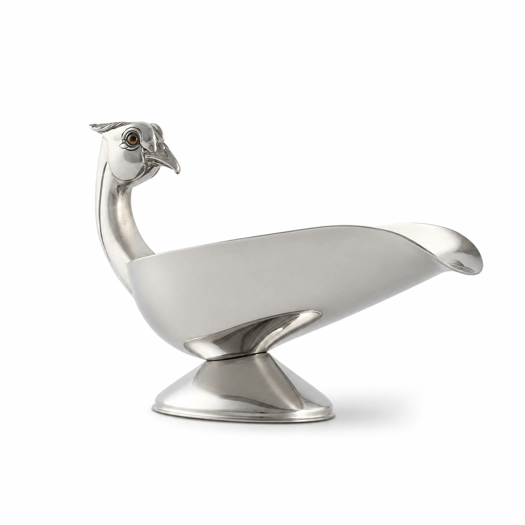 Pheasant Handle Stainless Steel Gravy / Sauce Server