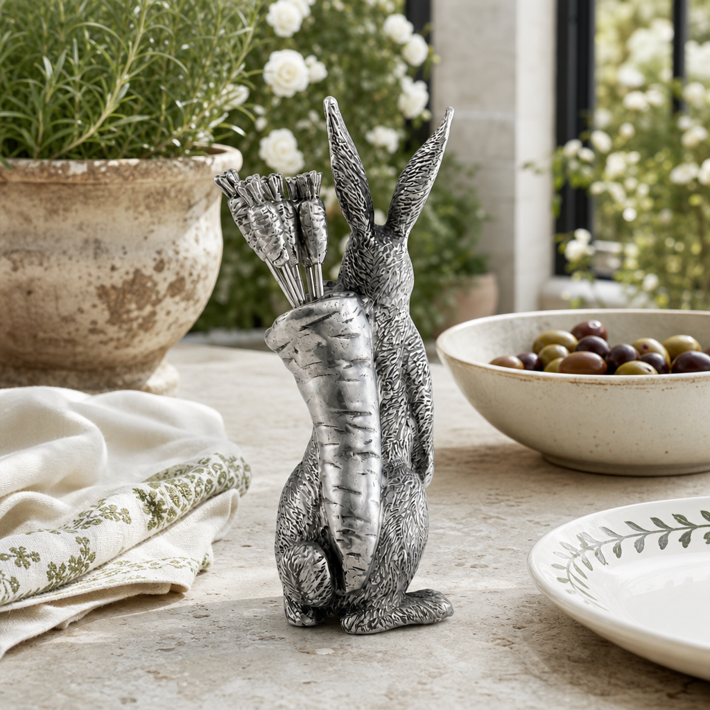 Rabbit with Carrot Picks