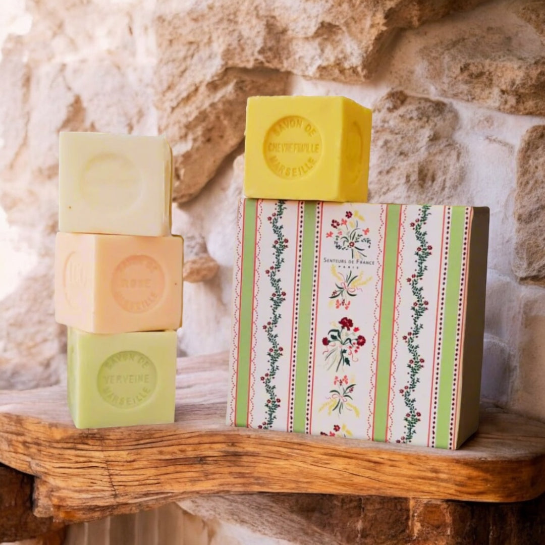 Senteurs de France Versailles Soap Cube Collection – Set of 4 gift set