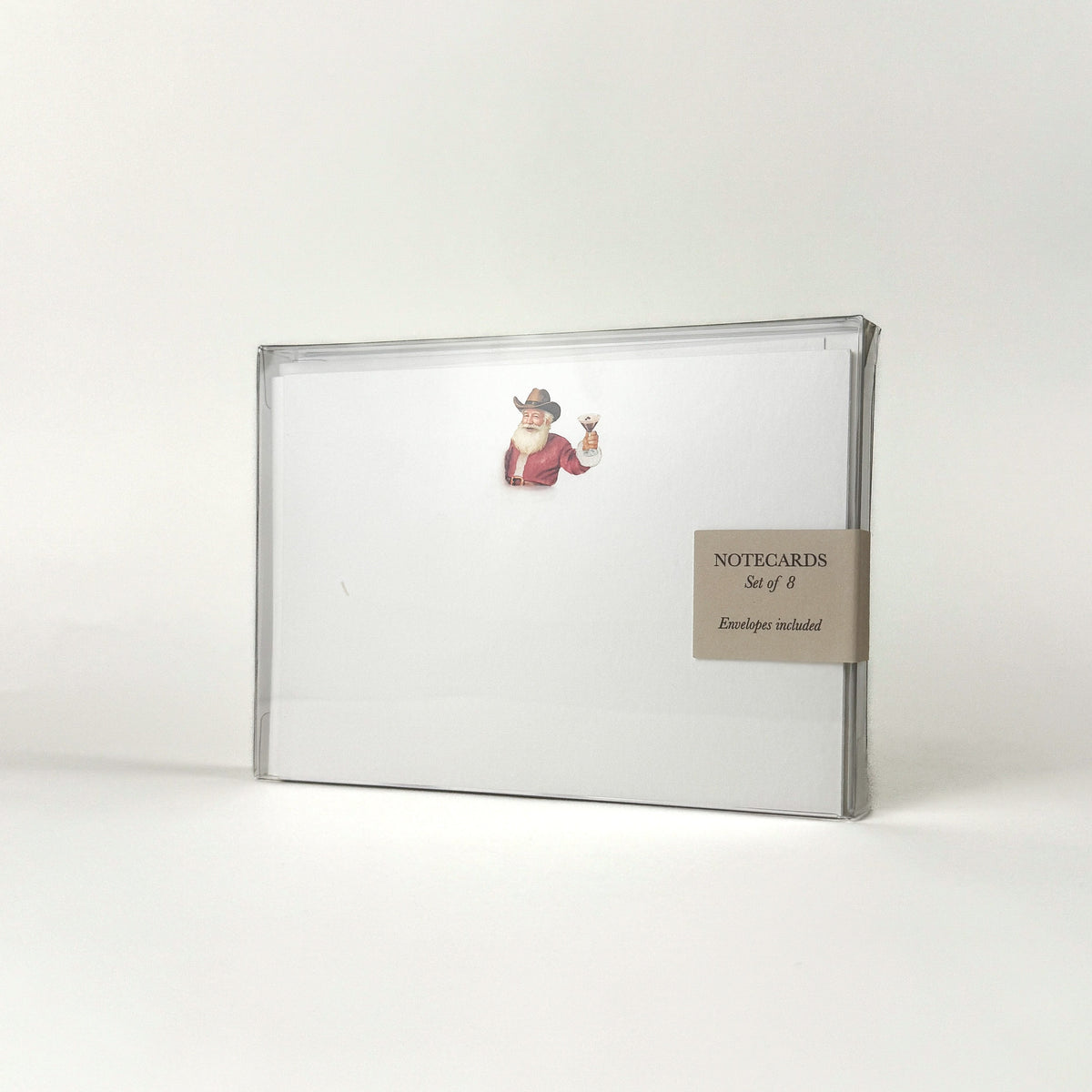 Cowboy Santa Holiday Note Card Set