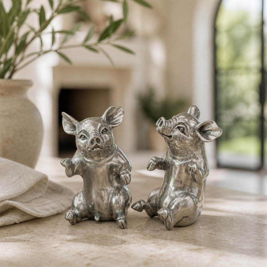 Happy Pigs Salt & Pepper Set
