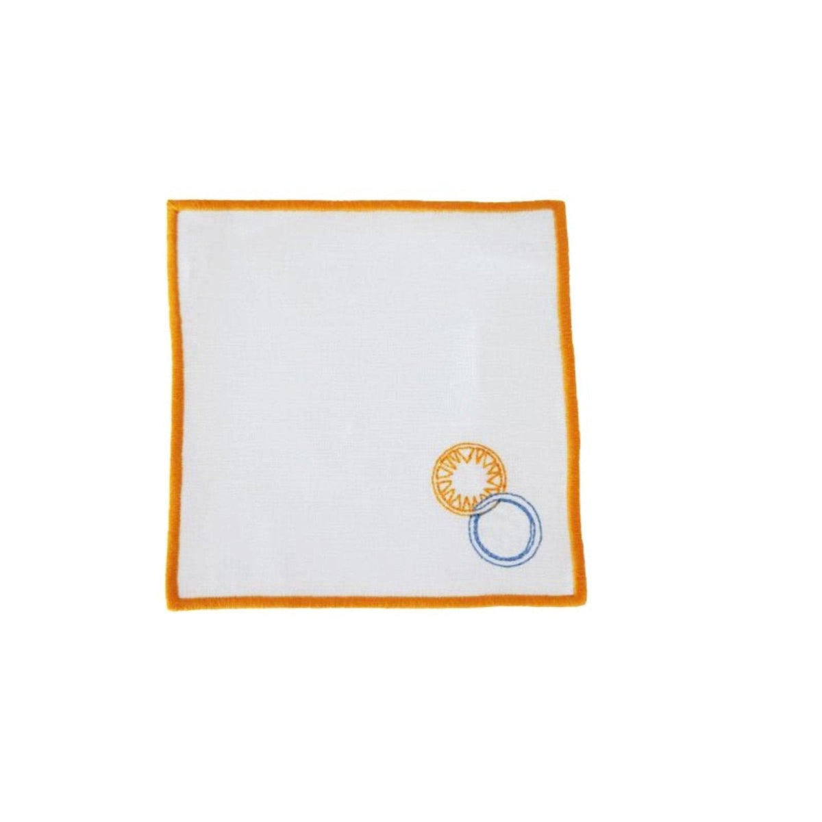 Sueños del Sol Embroidered Cocktail Napkin (Set of 4)