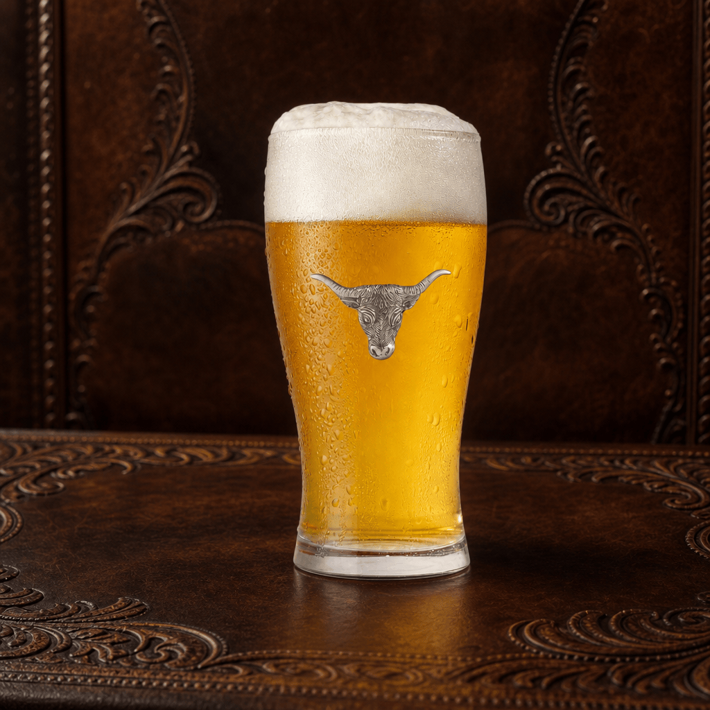 Long Horn Beer Glass