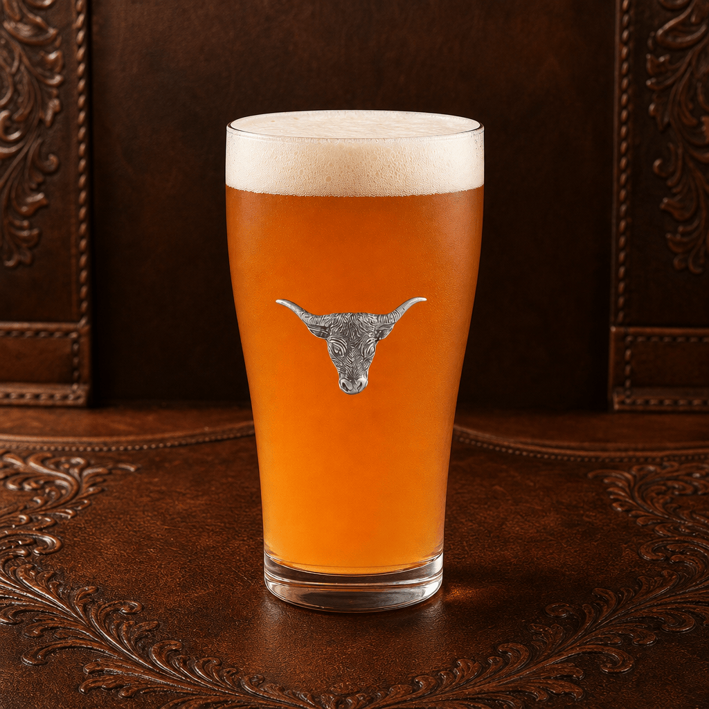 Long Horn Beer Glass
