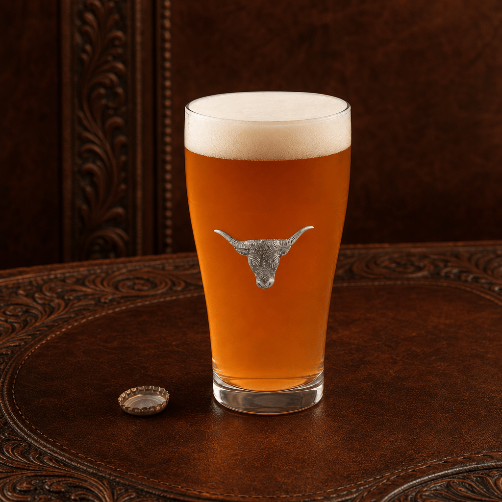 Long Horn Beer Glass