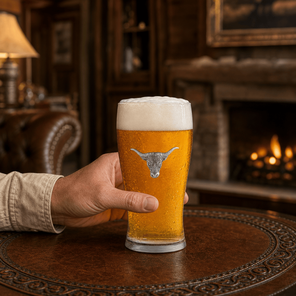 Long Horn Beer Glass