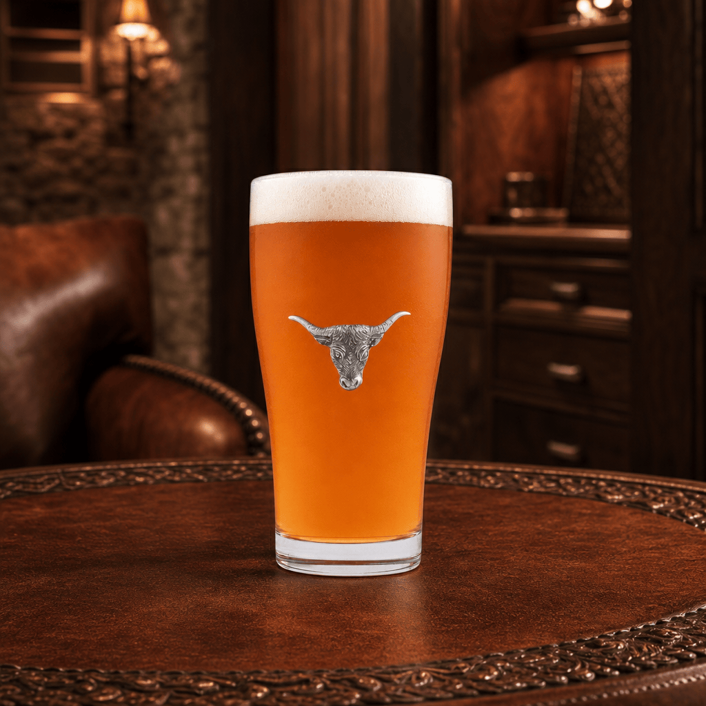 Long Horn Beer Glass