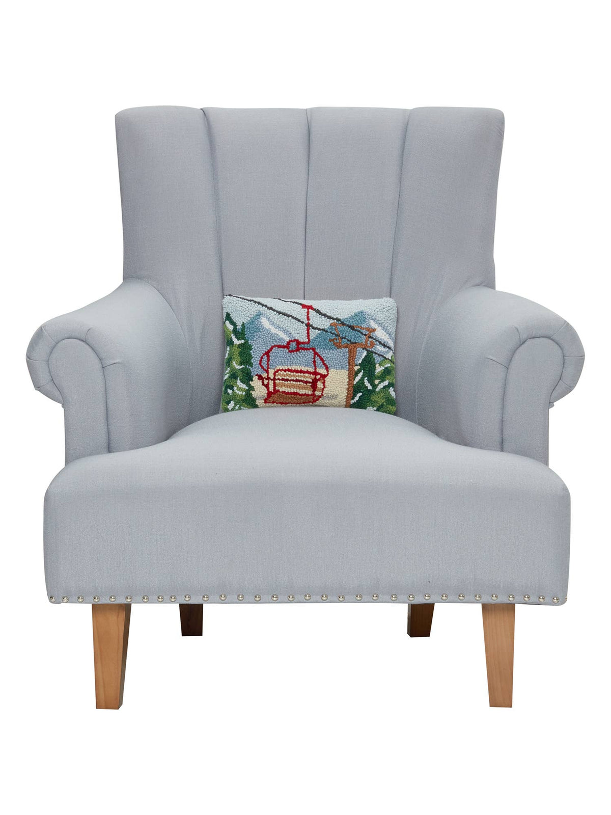 The Zermatt Gondola Hook Pillow