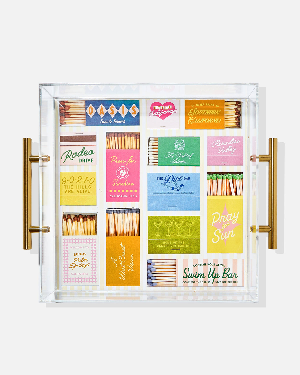 California Matchbook Large Tray