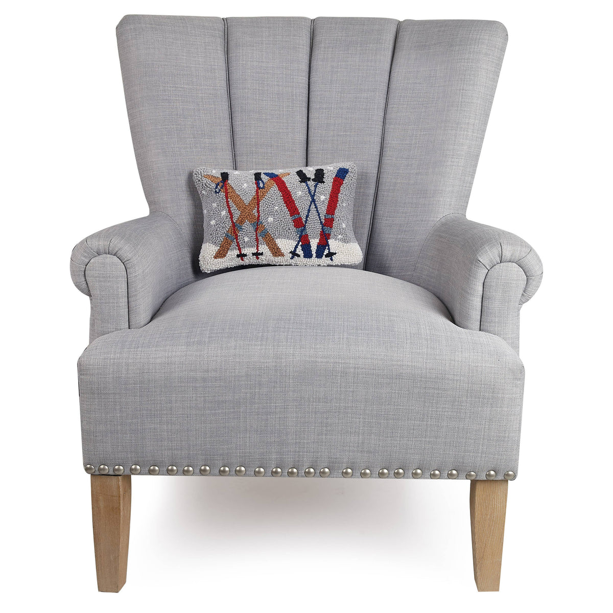 St. Moritz Ski Set Hook Pillow