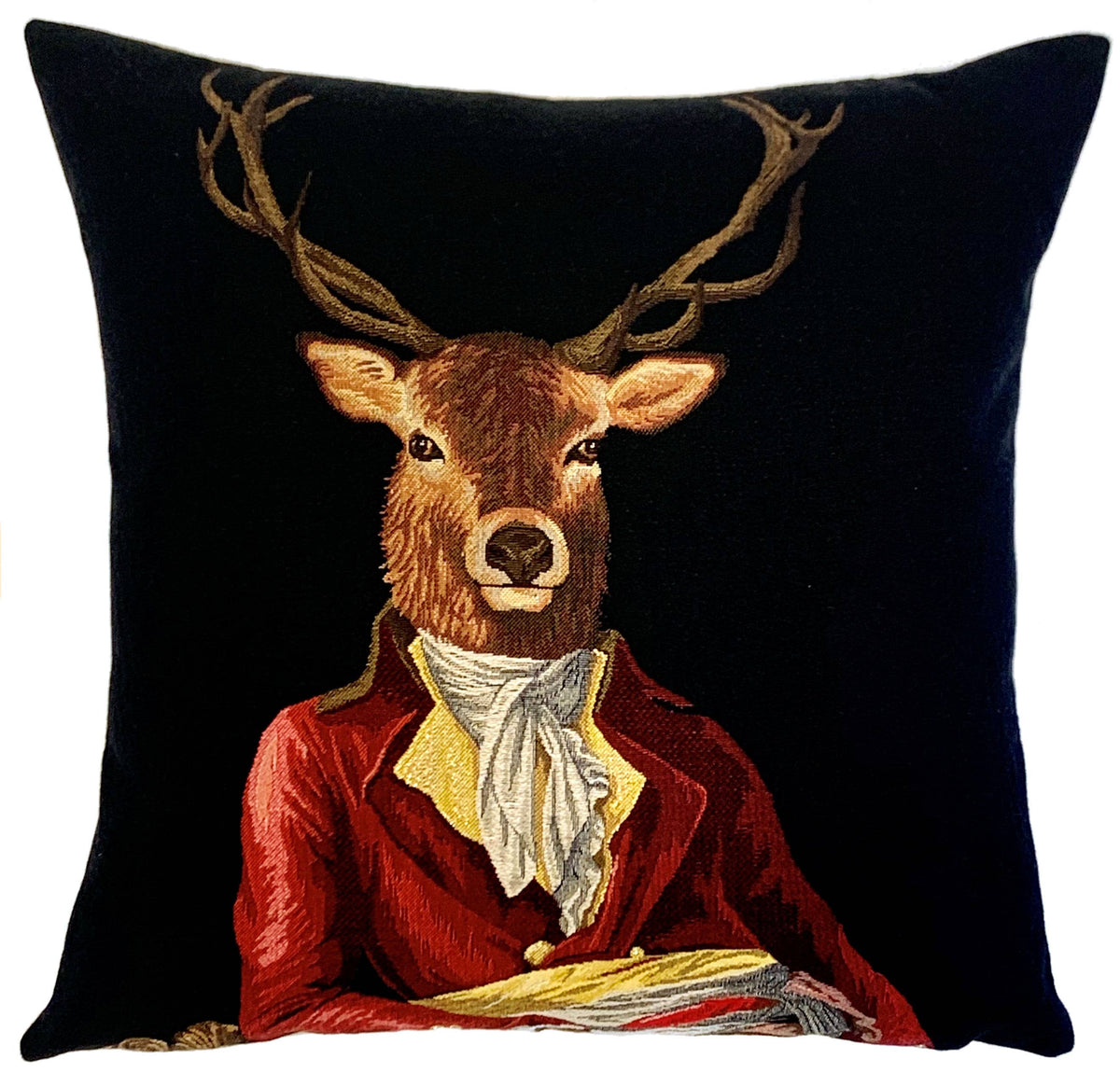 Tapestry Stag pillow cover