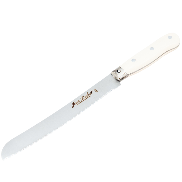 Cuchillo de pan blanco Jean Dubost Pradel 1920