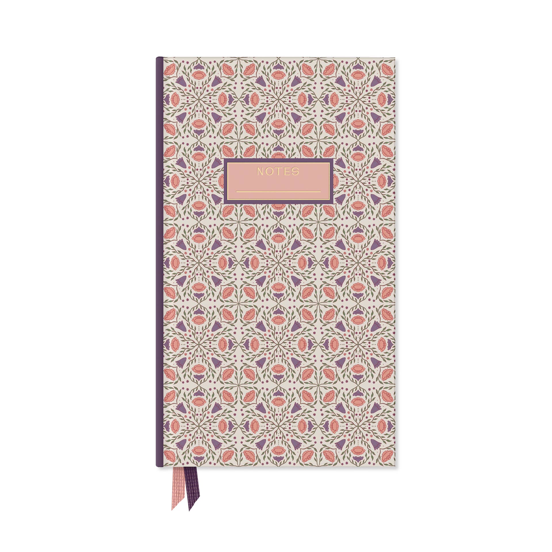 Ivory Folk Pattern Pocket Journal – Petite Collector’s Edition - Maison and Mer