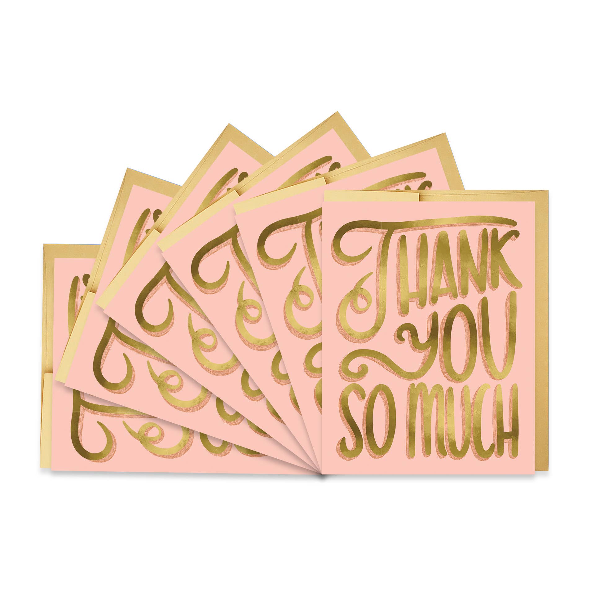 Lettering Thank You - Boxed Set Of 6 - Maison and Mer