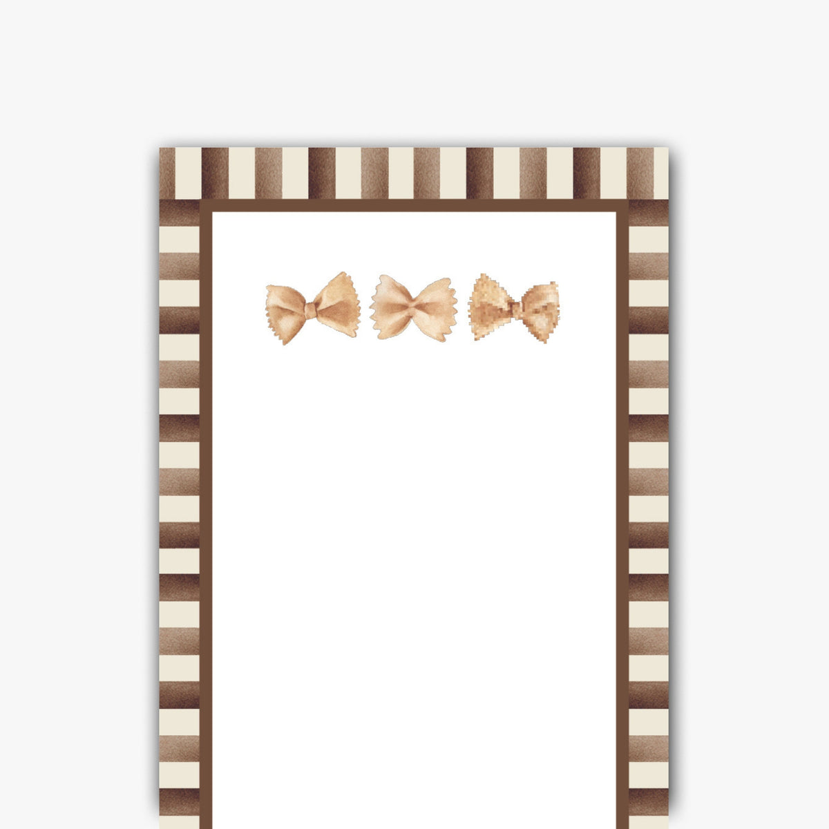 Bowtie Noodles Skinny Notepad