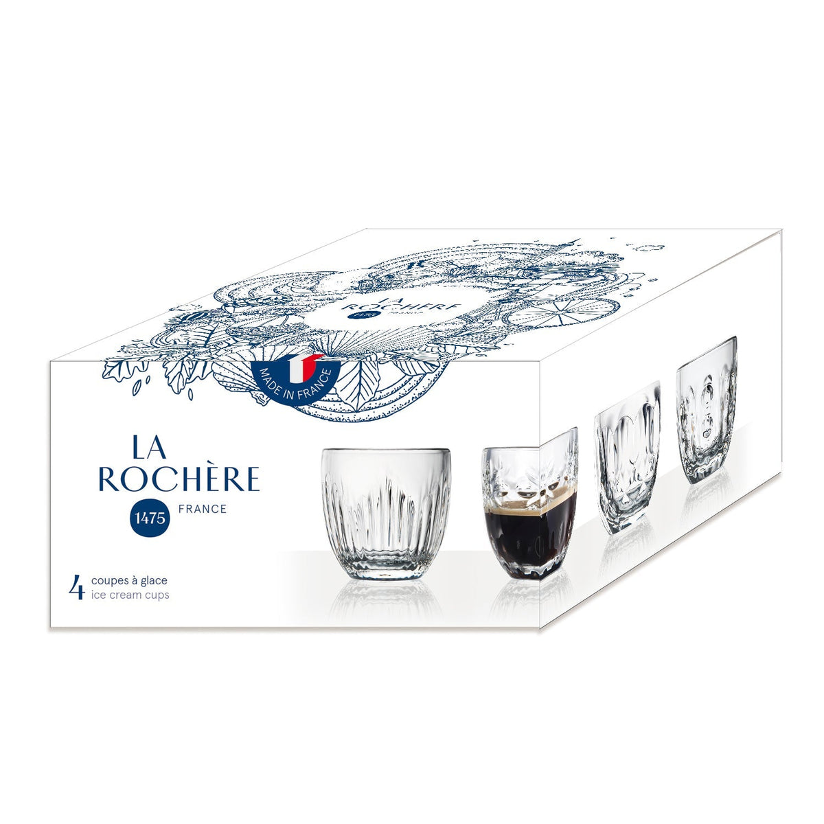 Troquet Assorted Tumblers Set – Set of 4 - Maison and Mer
