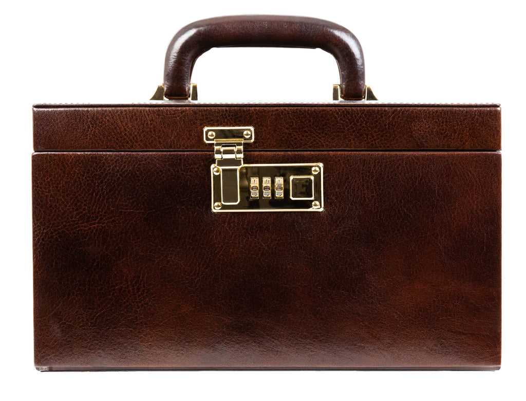 Italian Leather Jewelry Box - The Portrait of a Lady