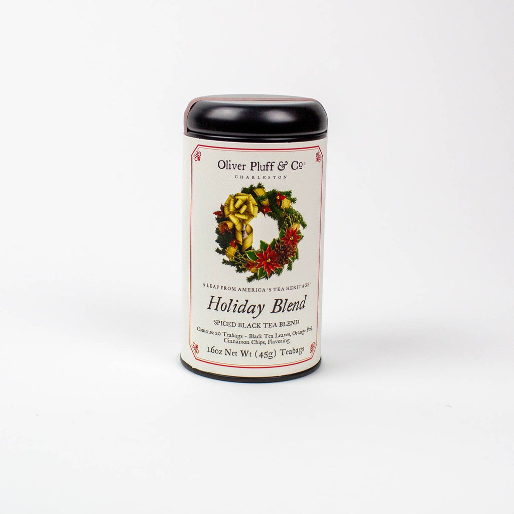 Oliver Pluff's Holiday Blend - Tea Bags in Signature Tea Tin