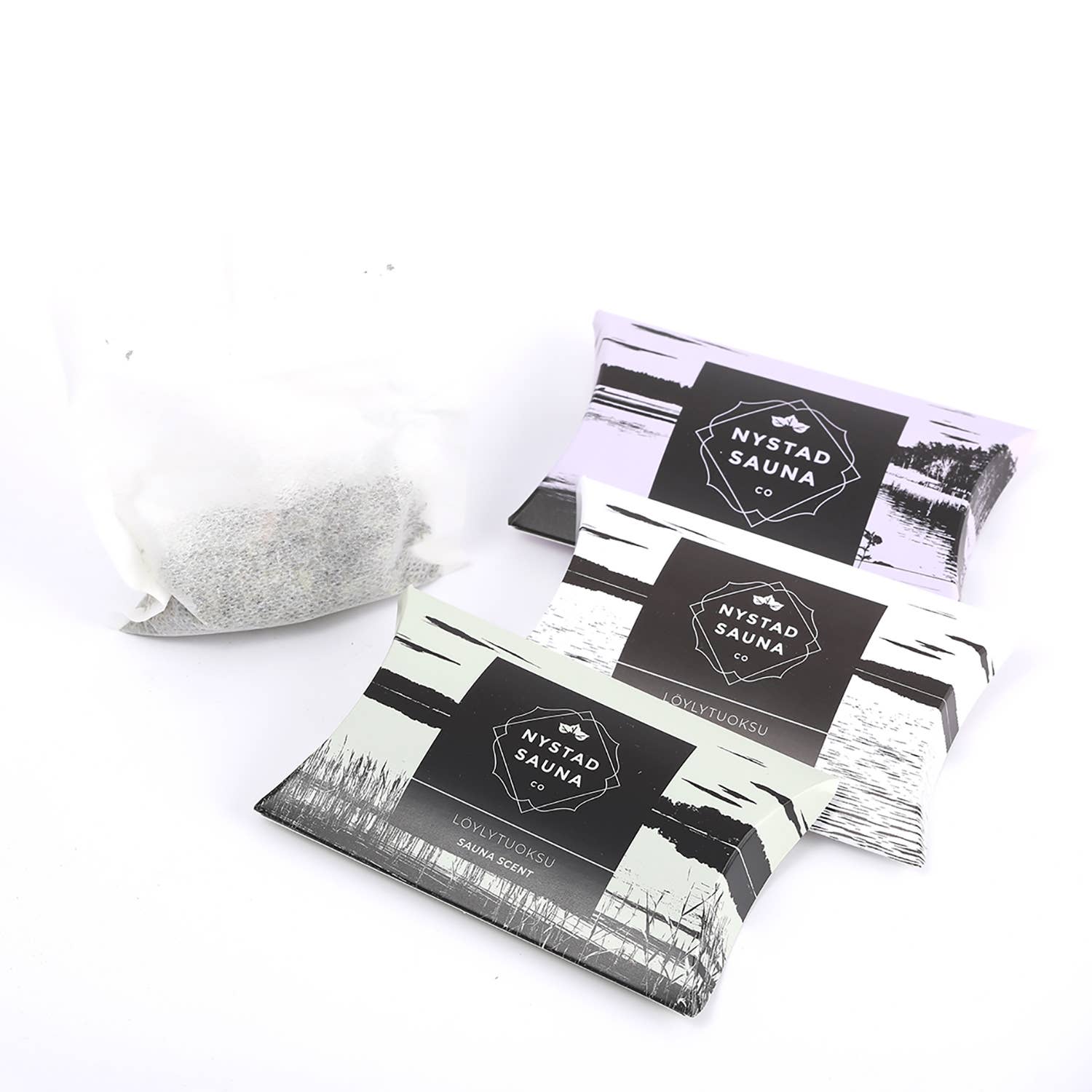 Finnish Sauna Scent Gift Box – Birch, Peppermint & Lavender Infusions