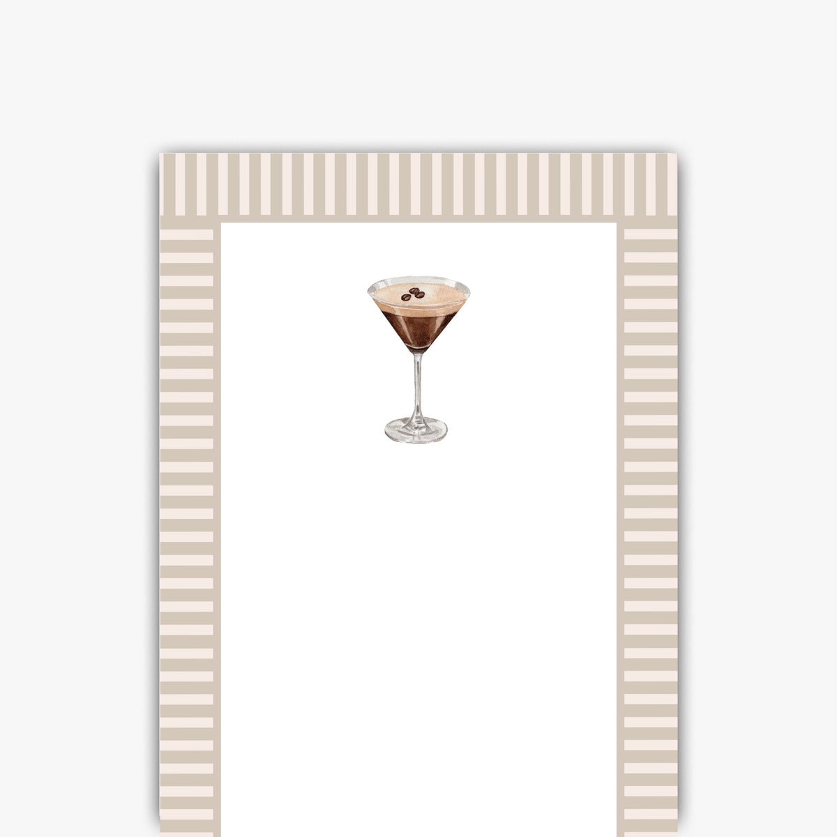 Espresso Martini Skinny Notepad