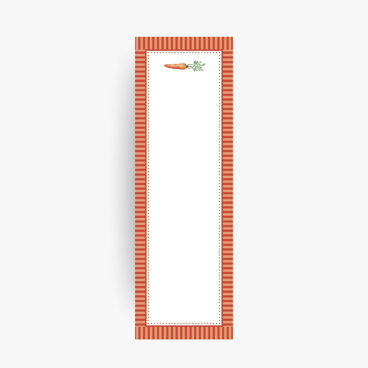Carrot Skinny Notepad