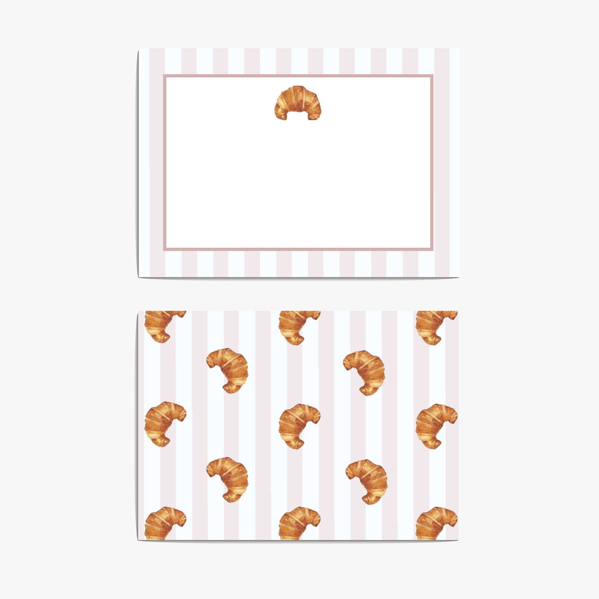 Croissant Notelets