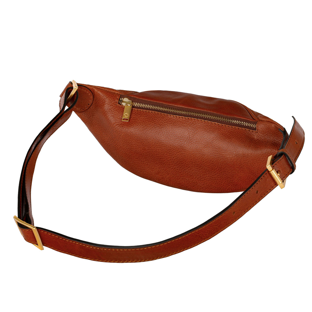 Leather Fanny Pack Belly Bag