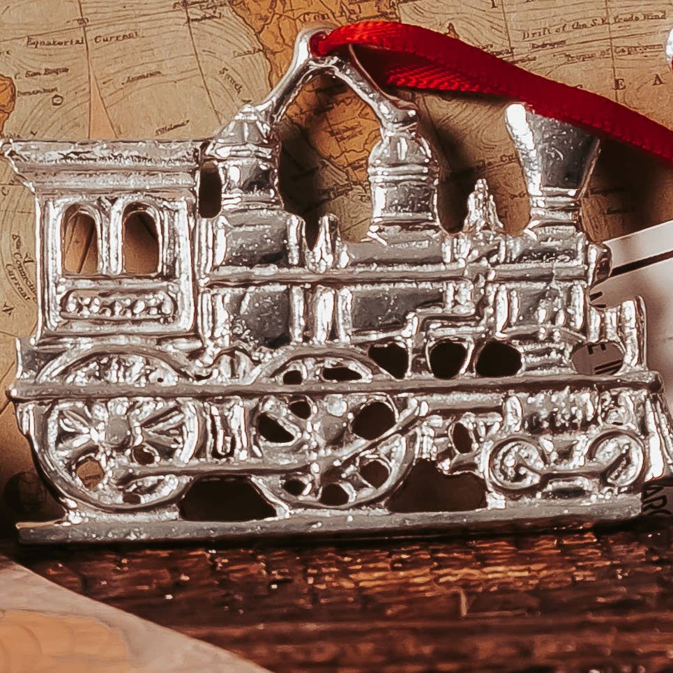 Pewter Polar Express Ornament
