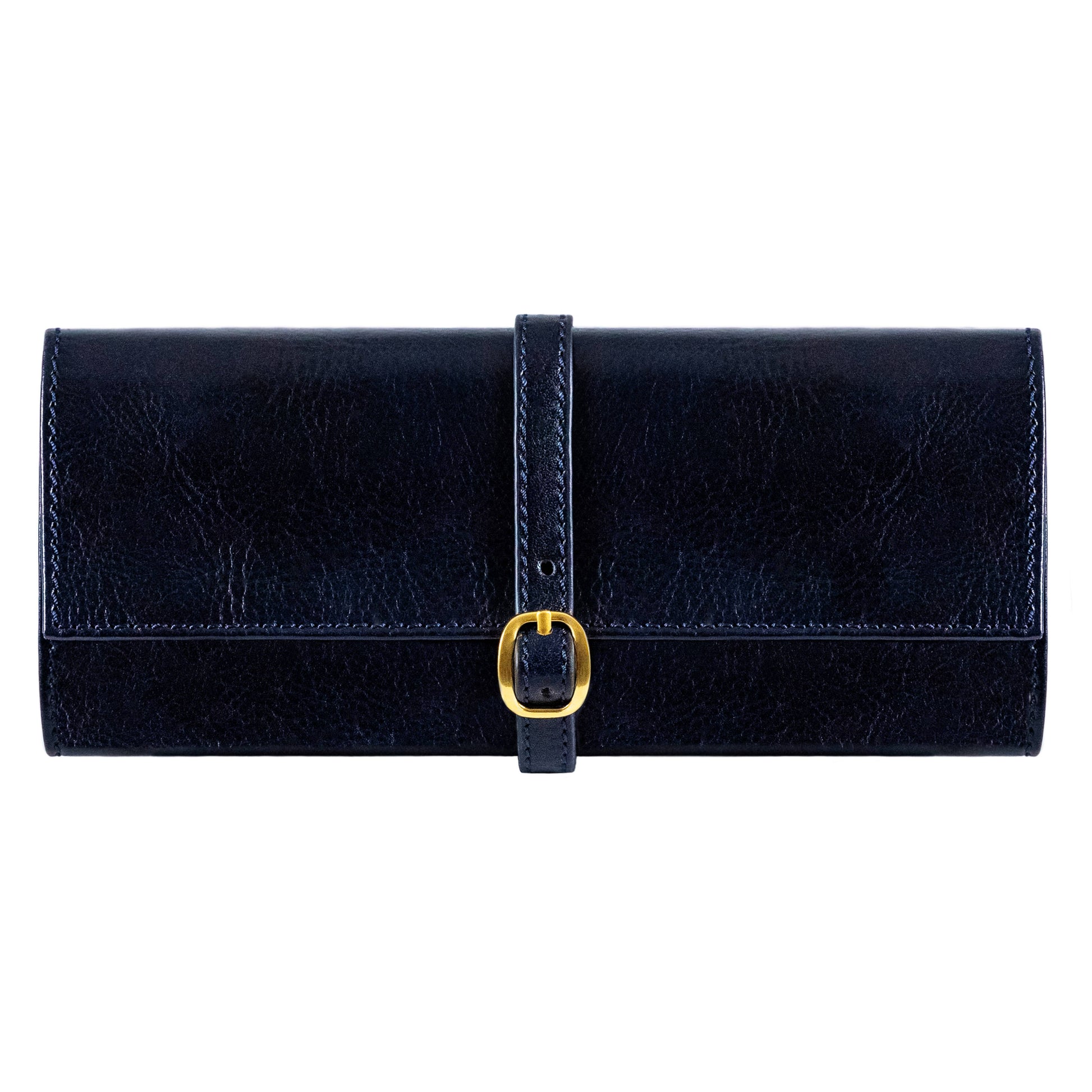 Estuche de viaje enrollable de cuero para joyas - Madame Bouvary