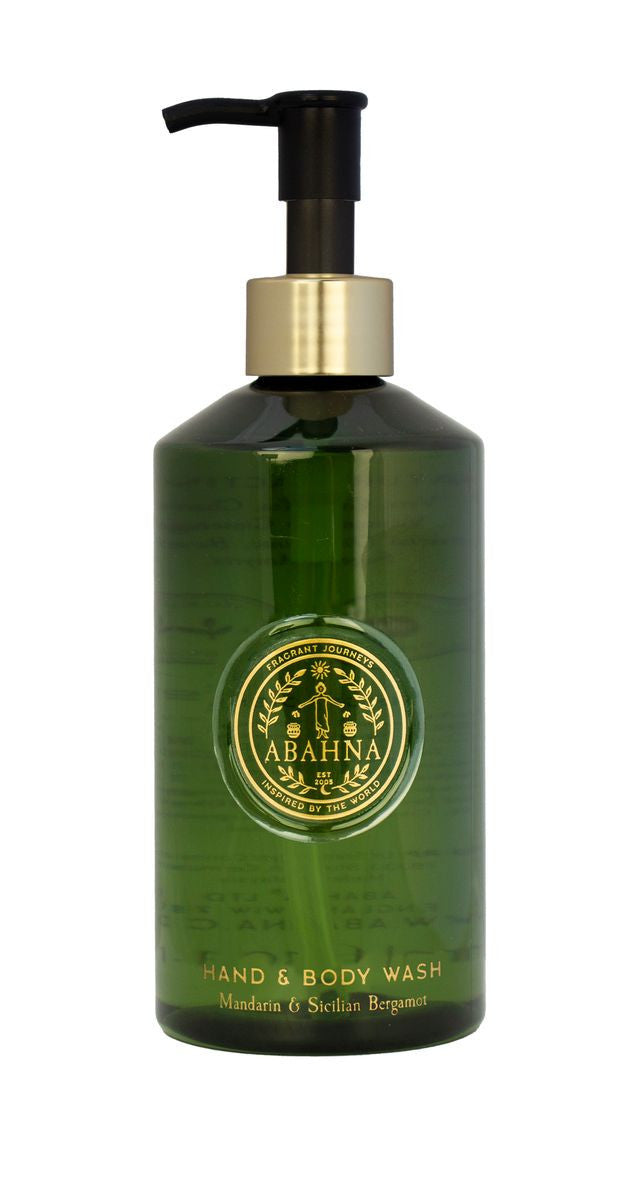 ABAHNA Hand & Body Wash - Mandarin & Sicilian Bergamot 300ml