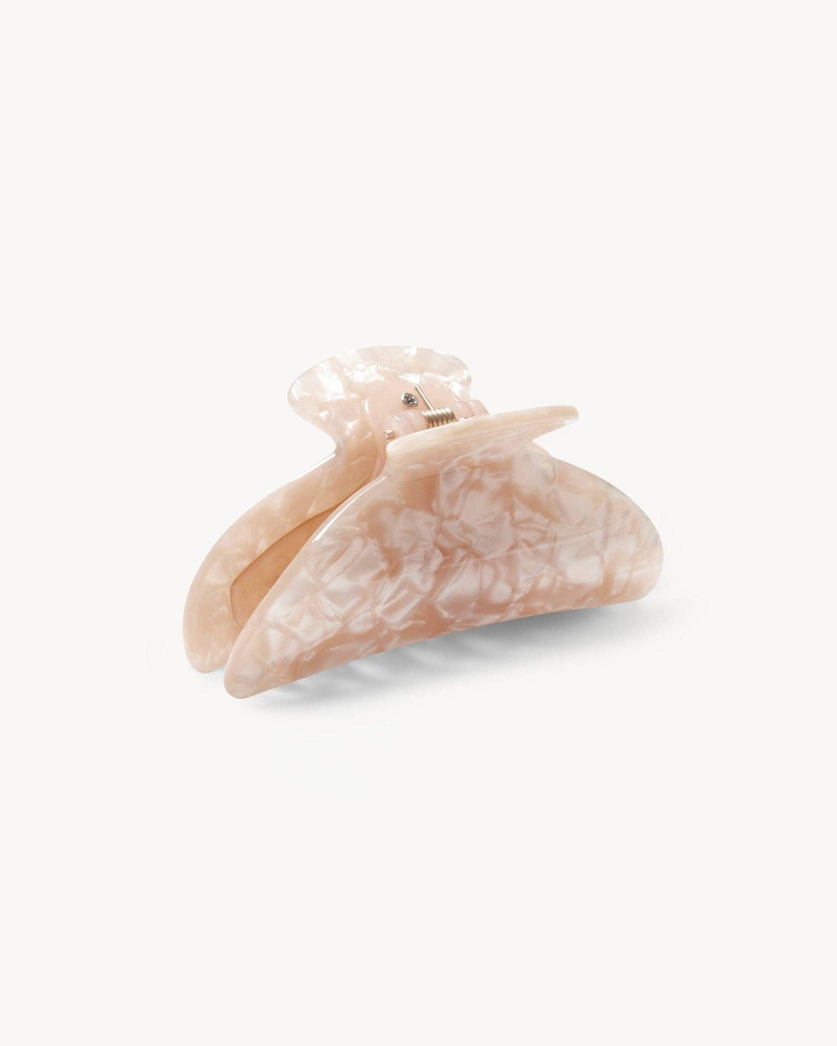 Midi Heirloom Claw in Peach Shell