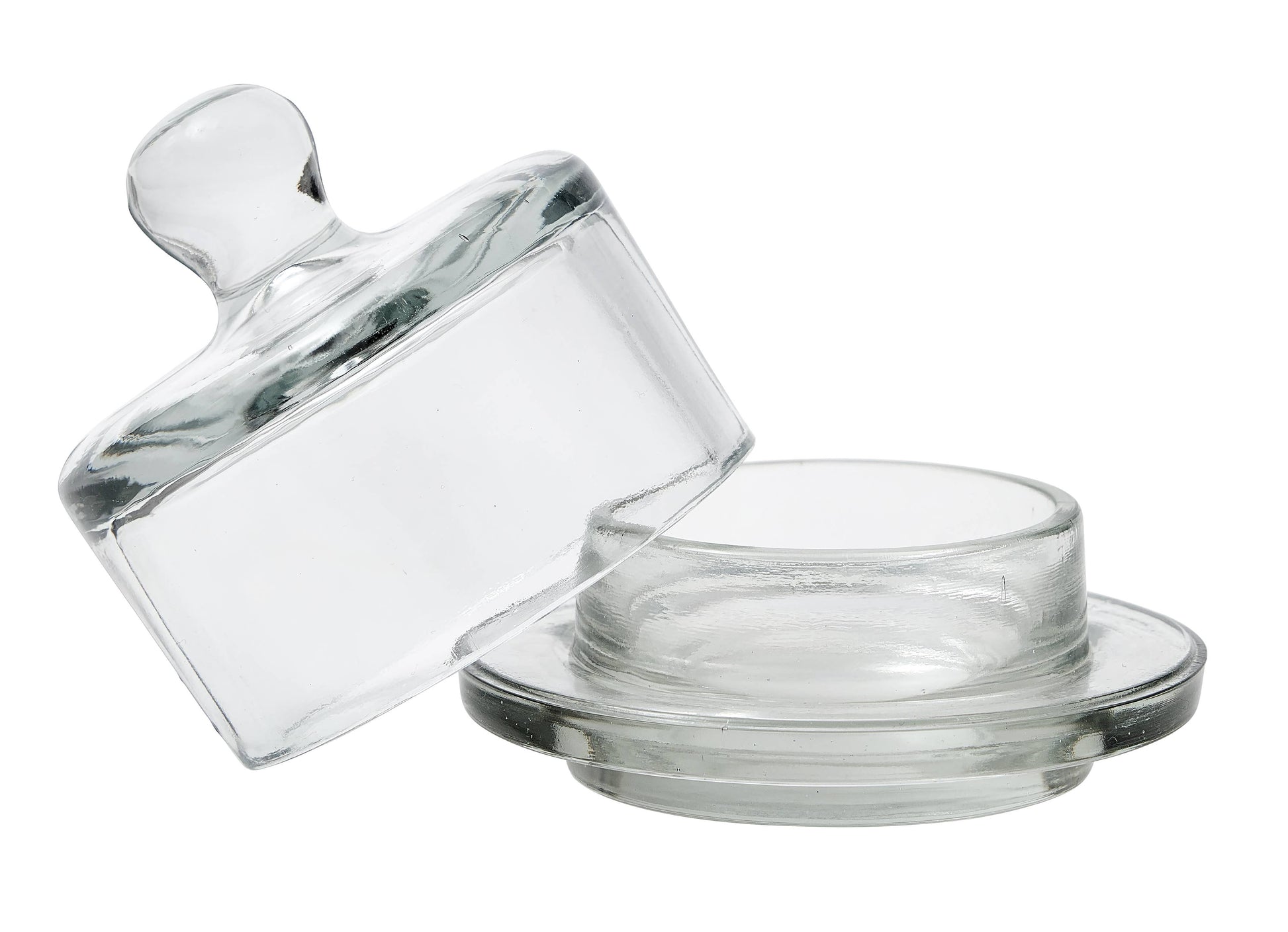 Maison Bistro Glass Jam Jar, Round