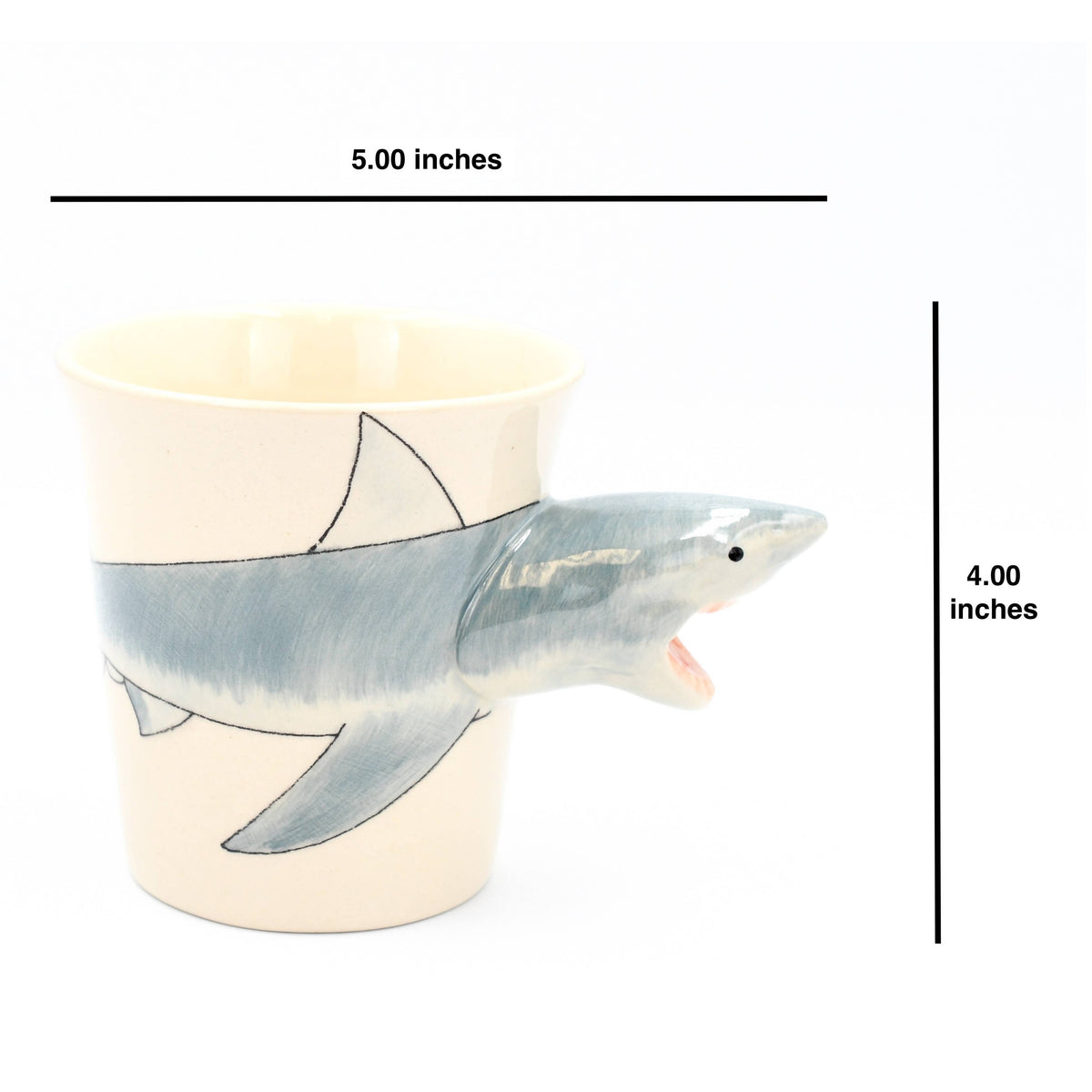 Malibu Shark Mug - 10 Oz