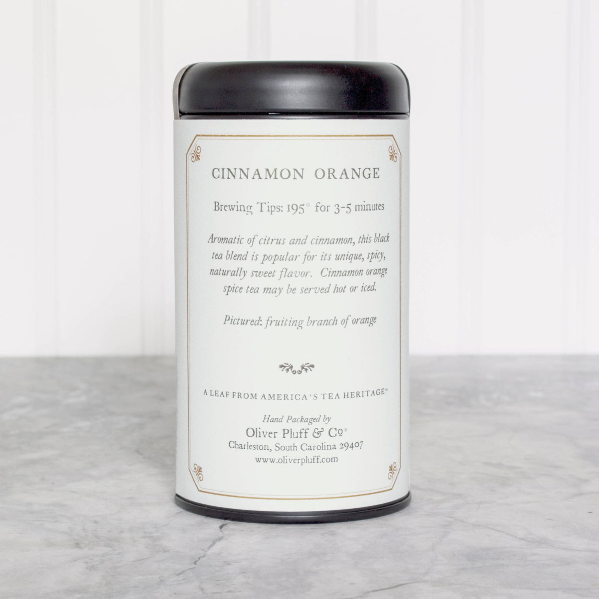 Cinnamon Orange Spice - 20 Teabags in Signature Tea Tin 1.6 oz