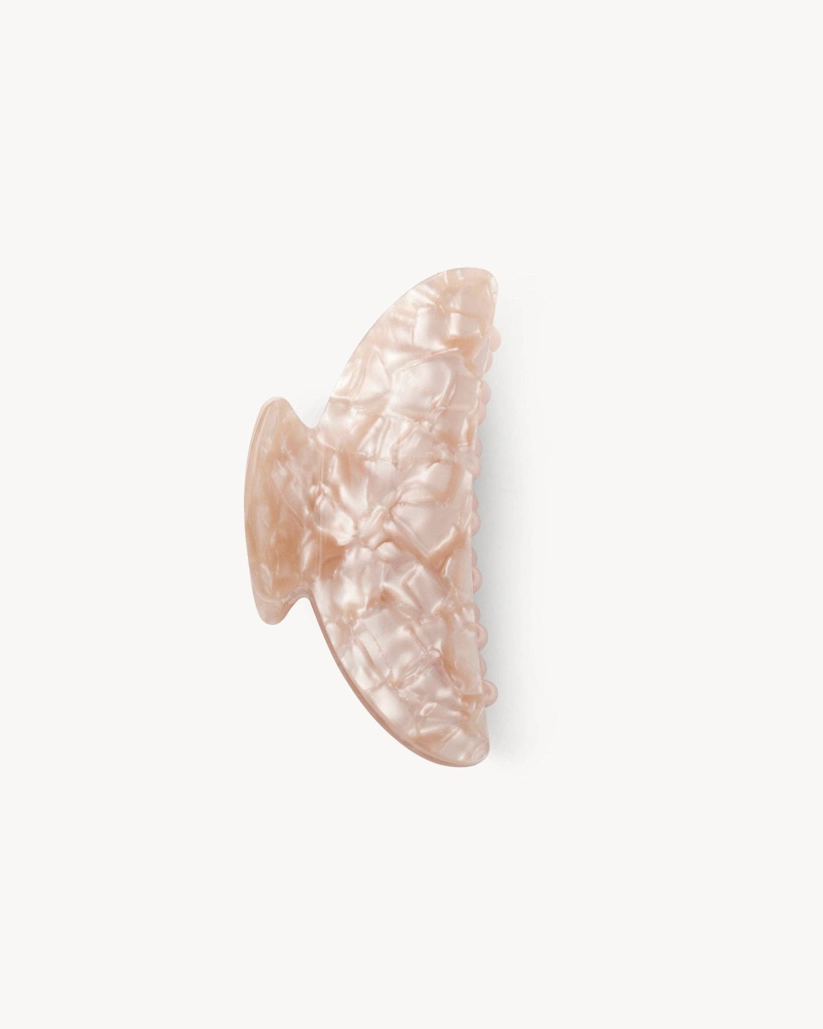 Midi Heirloom Claw in Peach Shell