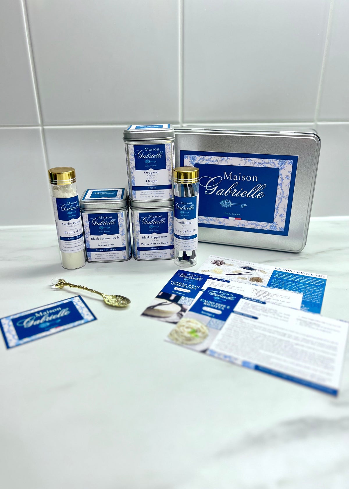 Maison Gabrielle Les 4 Saisons - Seasonal Spice Subscription