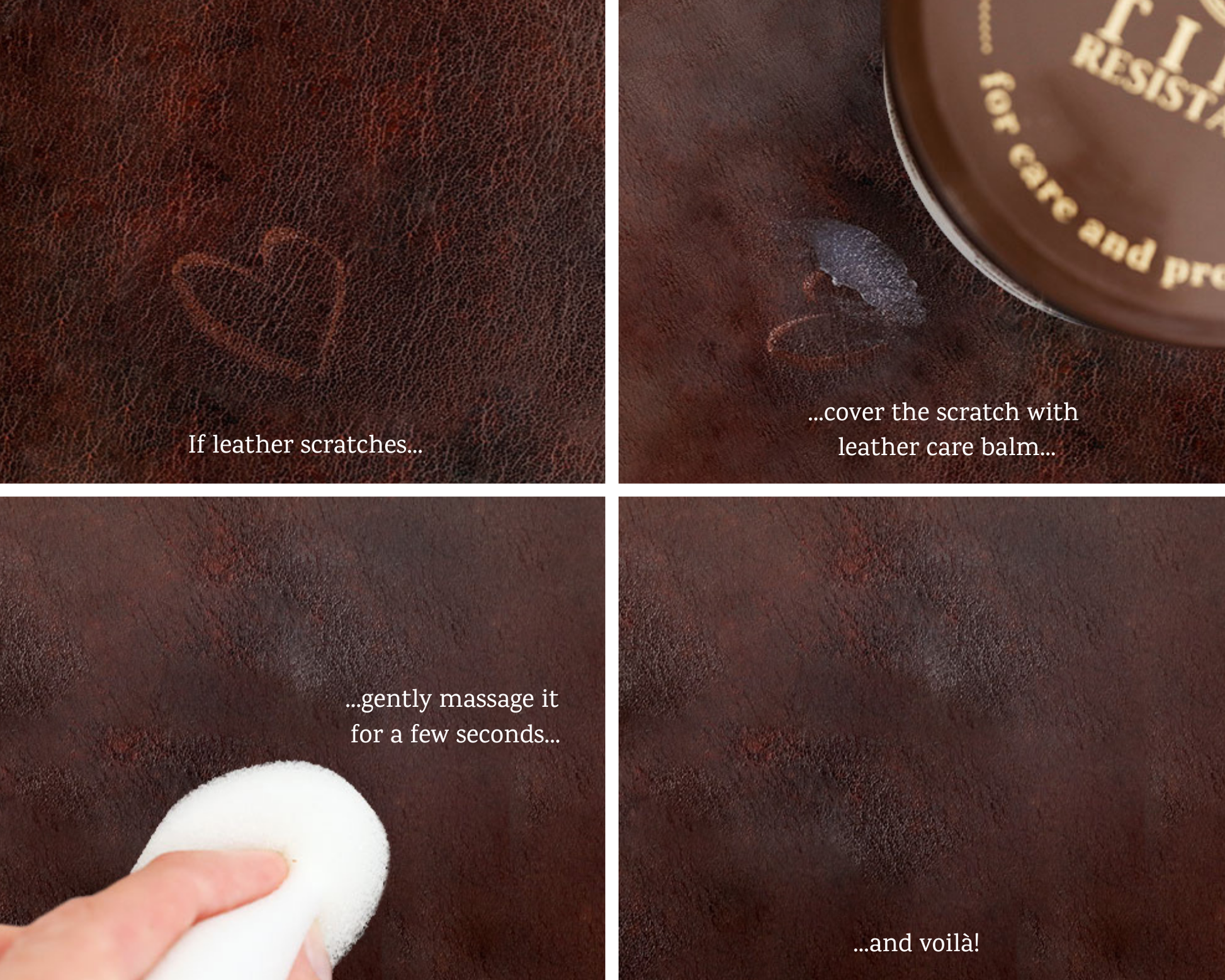 Leather Care Balm, Leather Conditioner -8.5 oz